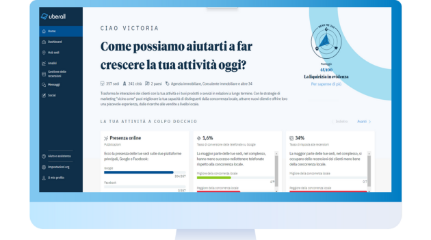 Interfaccia Uberall per le agenzie REMAX